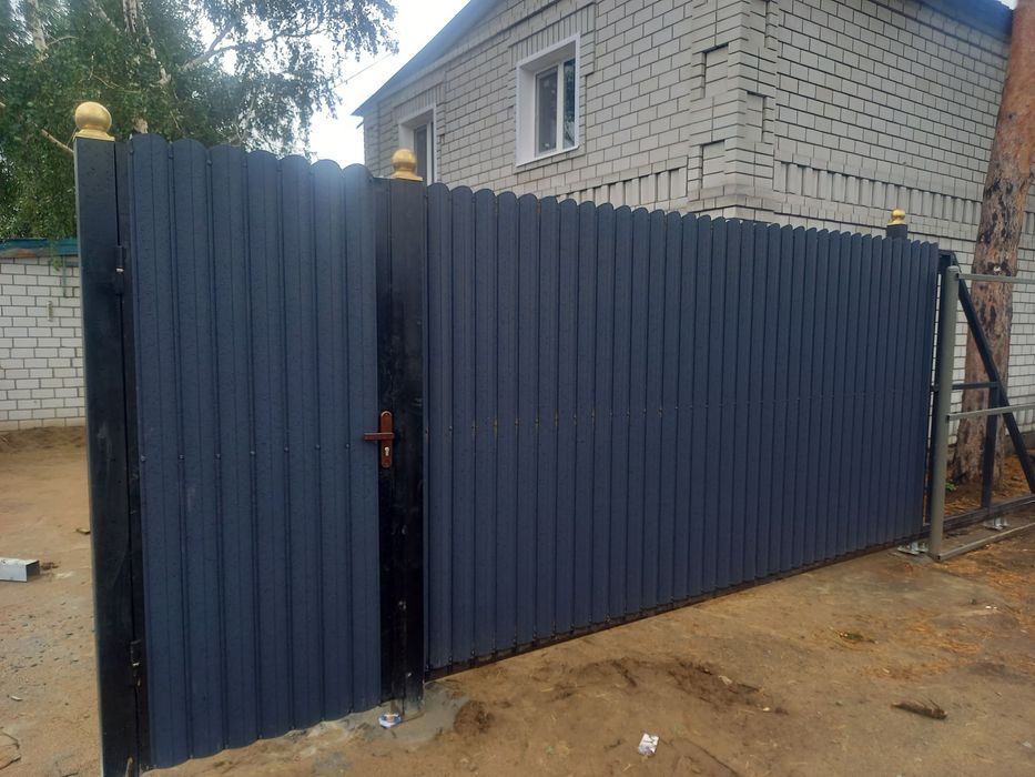 Заборы ворота перила кованные ГЕОМЕТРИЯ