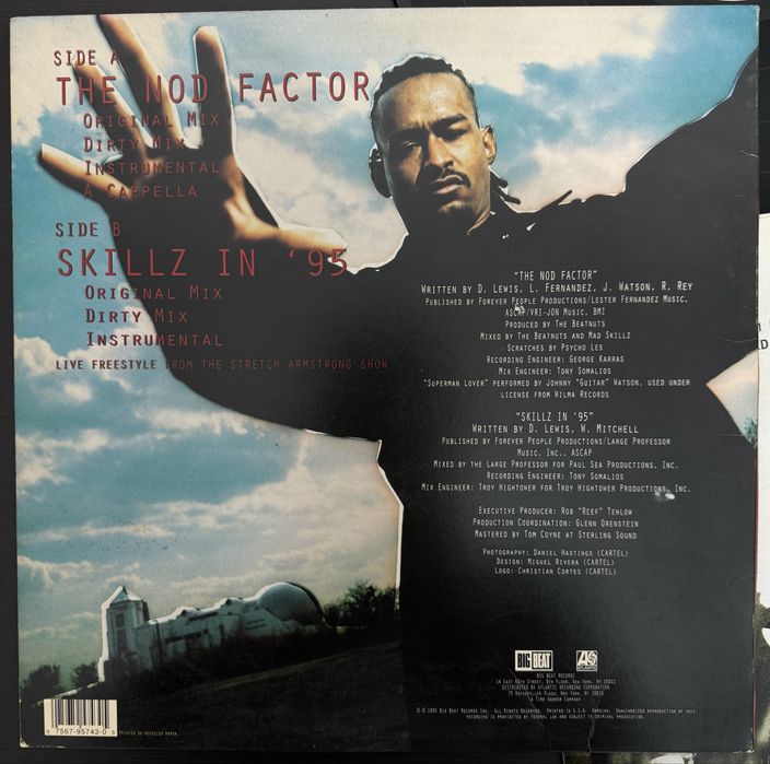 Виниловая пластинка Mad Skillz 1995 The nod factor
