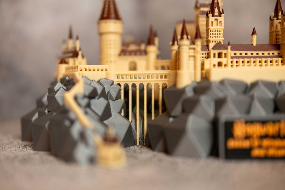 Замок Хогвартс из вселенной Гарри Поттера