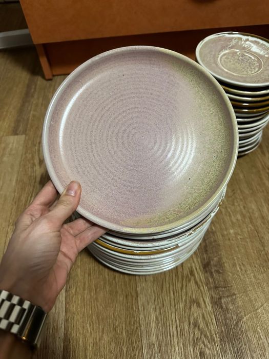 чайные пары, тарелки, супницы