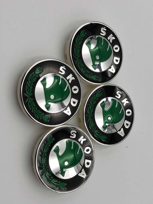 Capace Janta Compatibile Skoda 56 mm verde