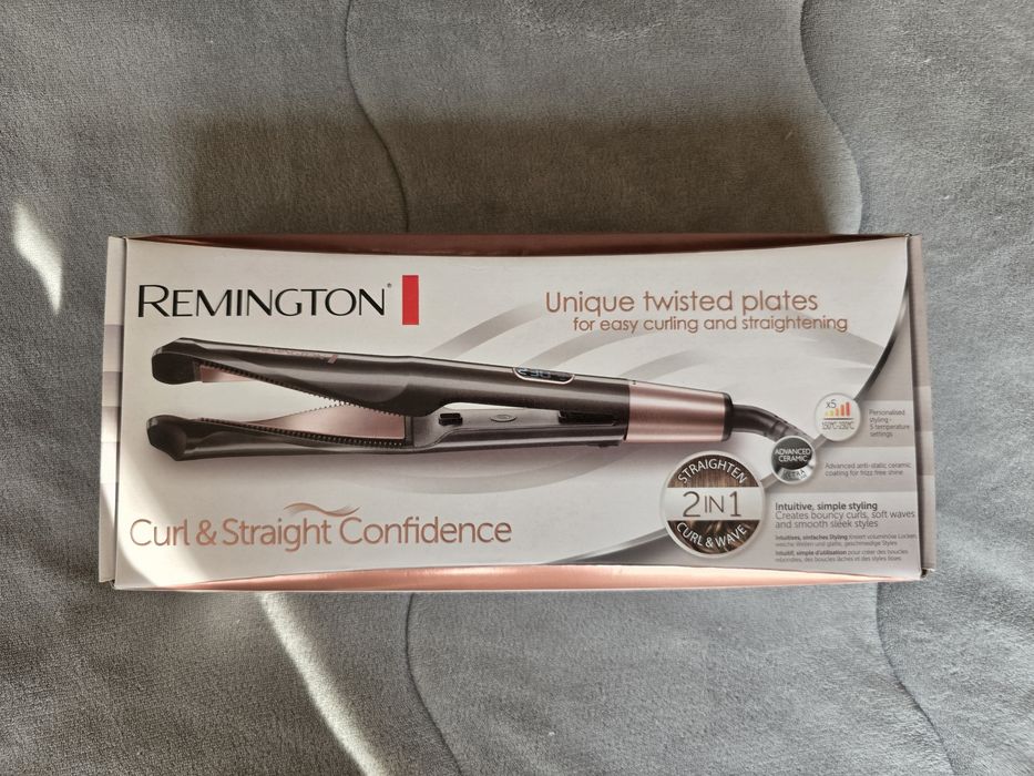 Преса за коса Remington S6606 curl and straight confidence