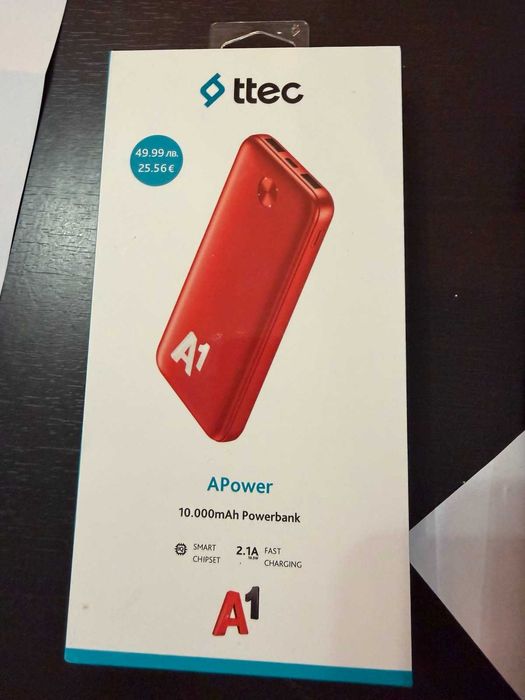 Нова външна батерия ttec APower A1 – 10 000 mAh