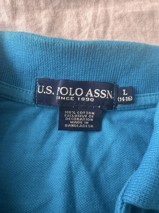 Тениска с яка на U.S Polo Assn купувана от Америка 14-16 години