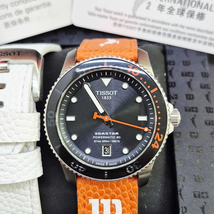 Ceas Tissot Sport Seastar Wilson WNBA Set 40mm ZEUS Amanet Militari