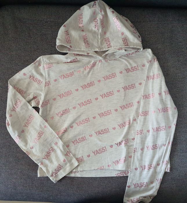 Set haine fete, blugi, bluza gluga, 146