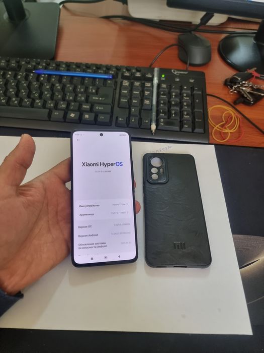Xiaomi 12lite 8/128gb iwlawi zur aybi yuq tozza telefon
