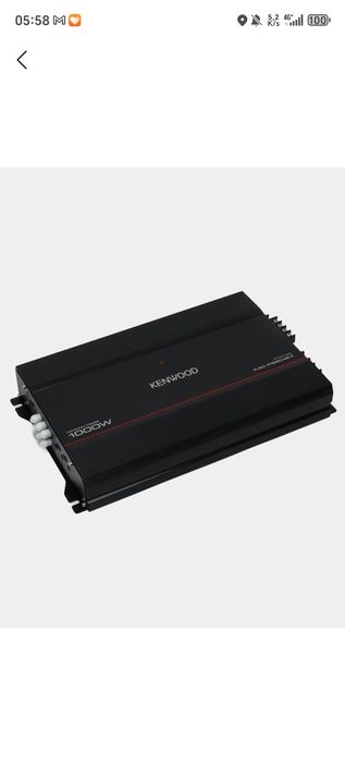 Kenwood 1000w usleter ideal holatda  garantiyali