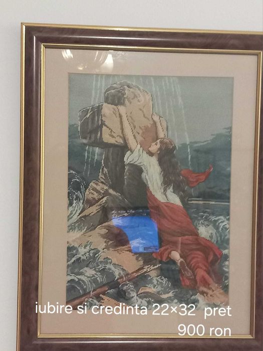 Goblenuri cusute manual si inramate