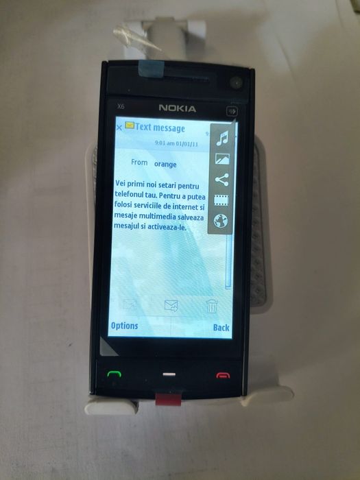 Nokia X6 16 GB ( decodat, Nou, lifetimer 0000)