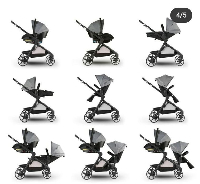 Коляска для двойни