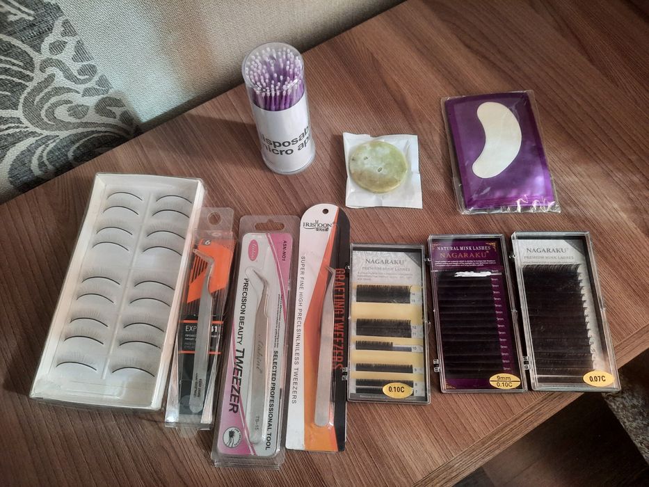 Всё для наращивания ресниц