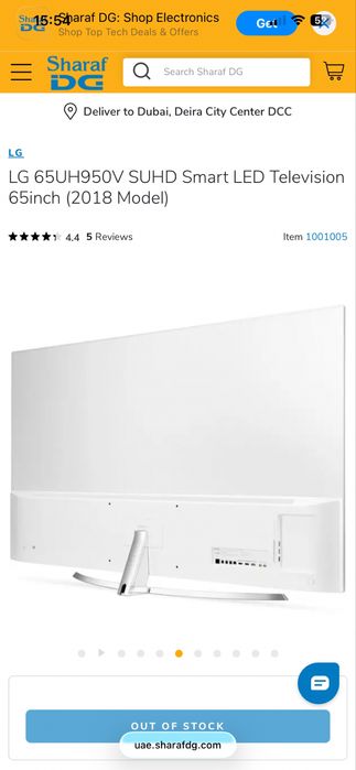 Tv LG 65 inch smart defect se stinge dupa un minut nici-o bloblema la displei