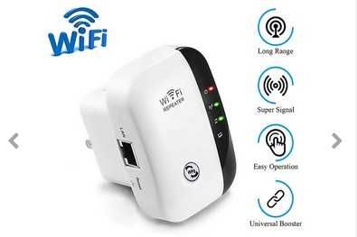 Amplificator semnal Wireless, WiFi Repeater, 300 Mbps, 2.4 GH