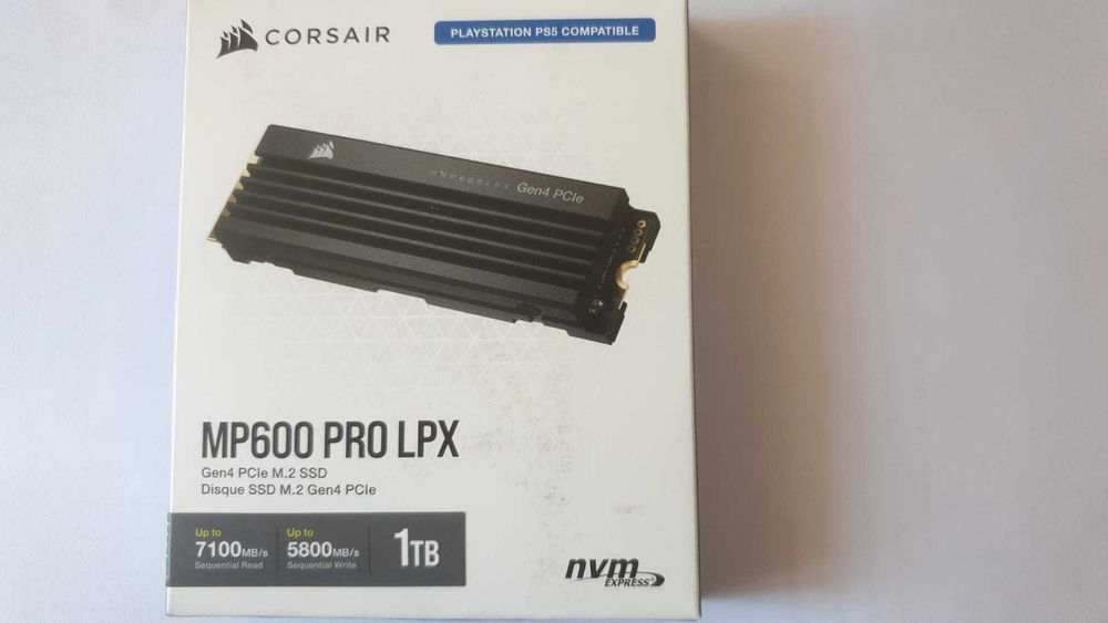 Corsair MP600 PRO LPX 1TB – SSD NVMe PCIe Gen4, ultra rapid