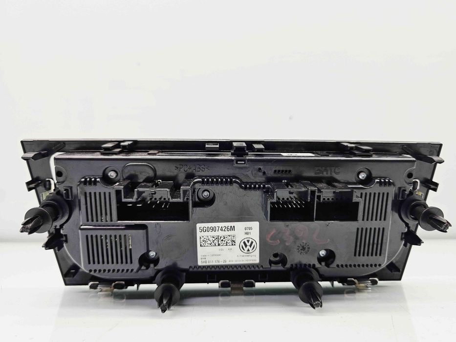 Panou comanda clima Volkswagen Golf 7 (5G) [Fabr 2014-prezent] 5G0907
