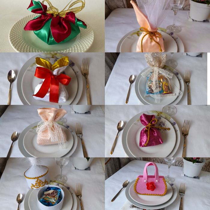 Қоржын сумка, бонбоньерки, тойбастар