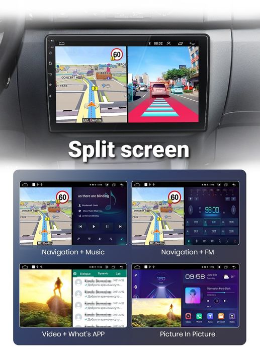 Navigatie Android dedicata HONDA Civic Hatchback (2005-2011)