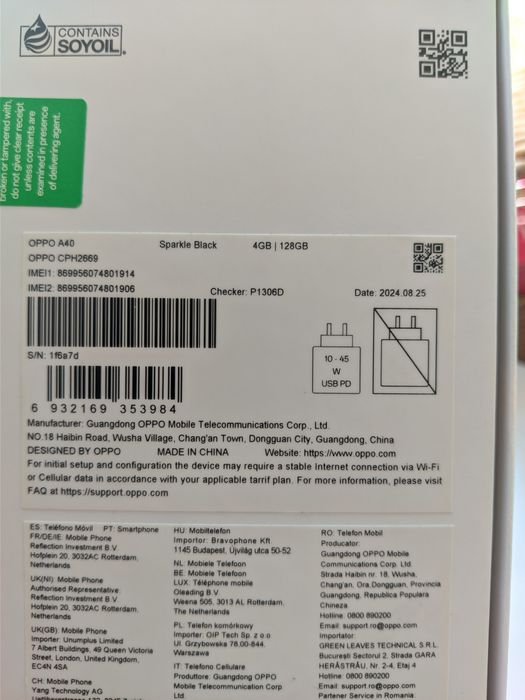 Telefon OPPO A40