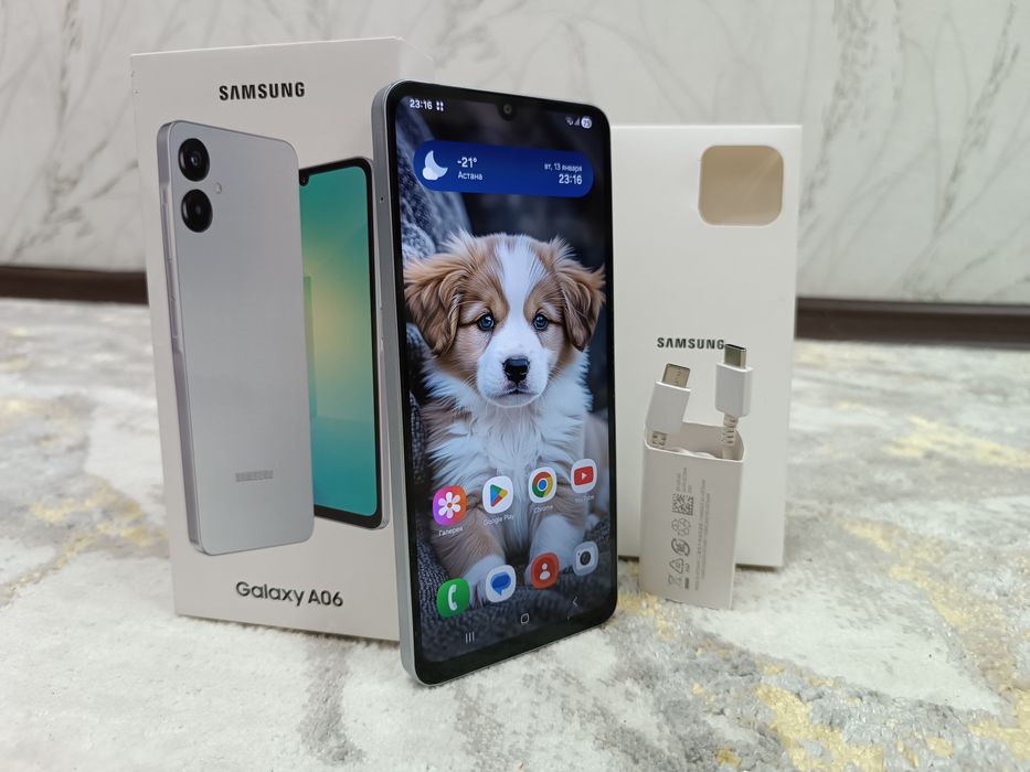 Samsung A06, ДЁШЕВО с документами.