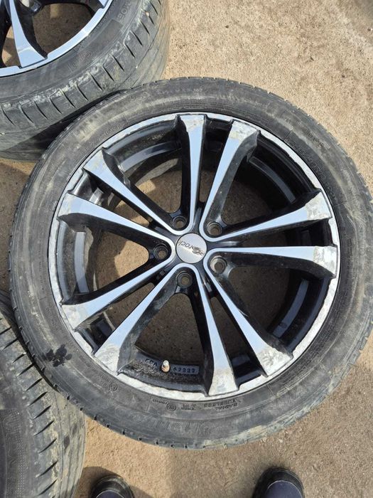 Set Jante aliaj 5x115 cu anvelope vara 245/45 r18 8j et 48  Latitude