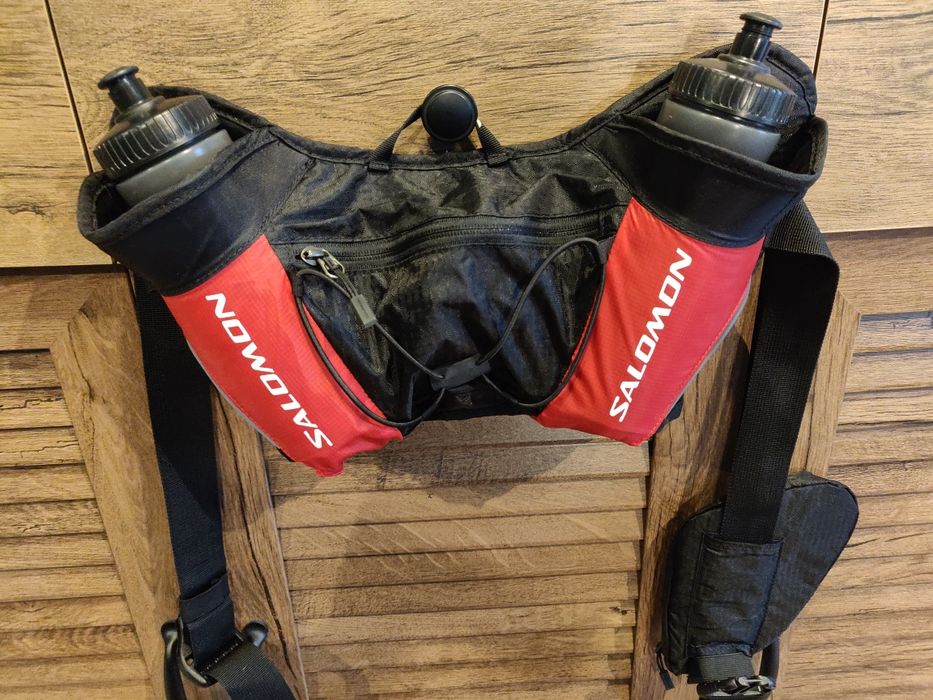 Centură de alergare Salomon Cross Belt Bottles – 2 bidoane incluse