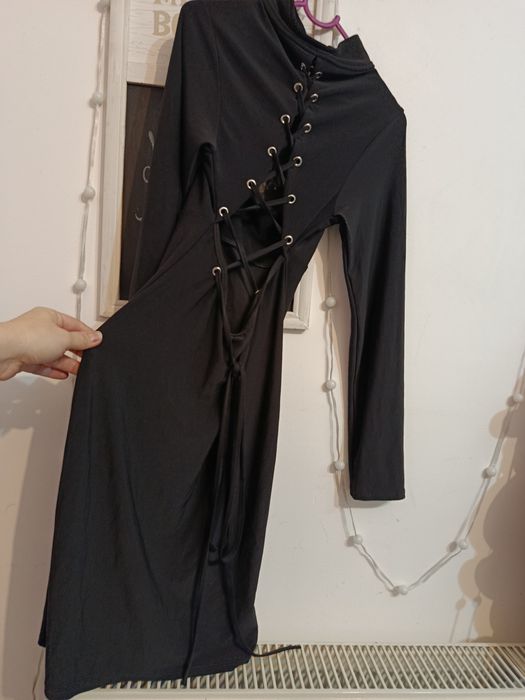 Rochie model unicat Goth Punk Rock Altercore mărimea Xs-S