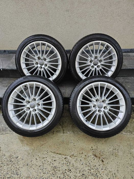 Jante originale Audi R17 + Anvelope vara 225 45 17