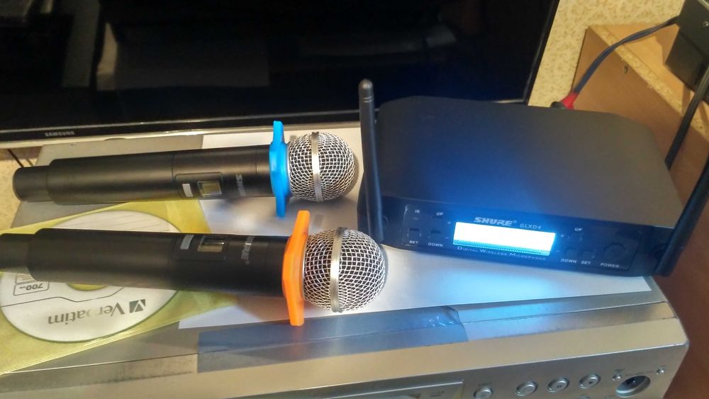 Радиомикрофон SHURE GLXD4 микрофон радиосистема ручные микрофоны