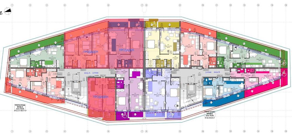 Апартаментите в новостроящи се блок гр. ПЕРНИК