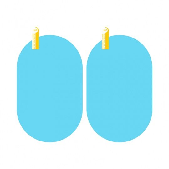 Set 2 folii oglinzi anti condens hidrofobe