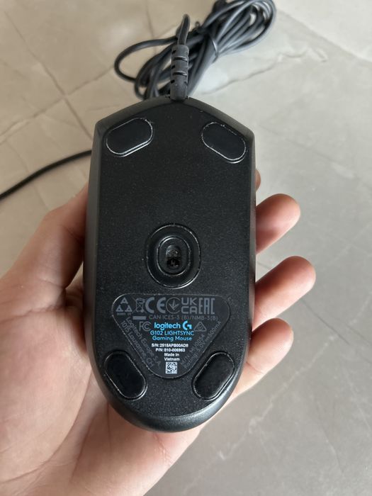 Gaming мишка Logitech g102