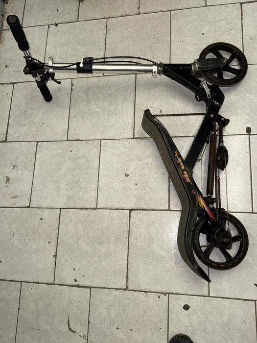 Самокат необычный!