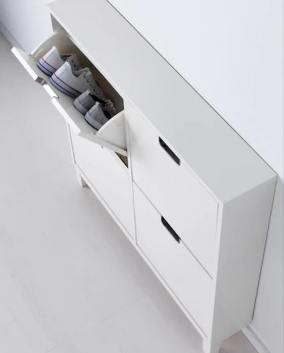 Обувница IKEA 96х17×90 см, дерево, ДСП