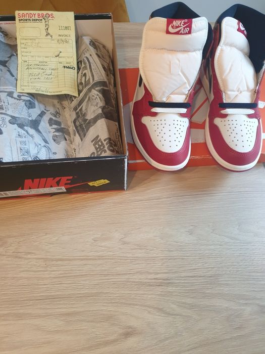 Jordan 1 lost and found 40.5 și 44 originali 100%