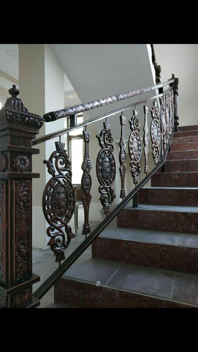 Перилла  ограждение. Рещотки перила в стиле hi-tech.