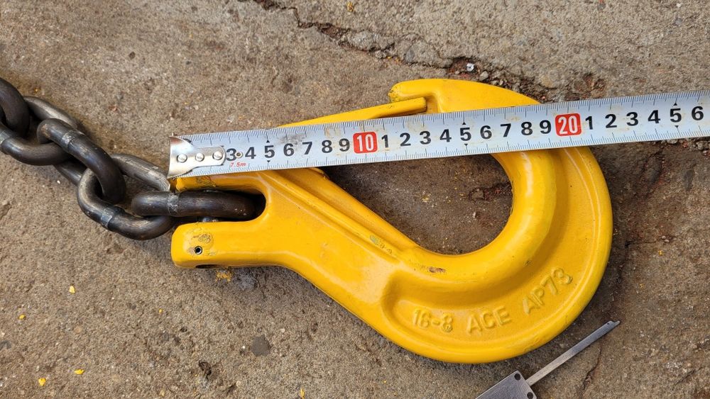 lanturi ridicare macara pod rulant 20 tone lant carlig inel 4 brate