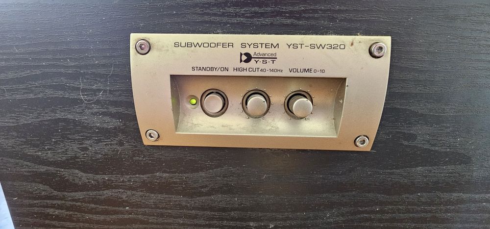 Yamaha YST-SW320 - Subwoofer - Watt - 10" - Black Ash