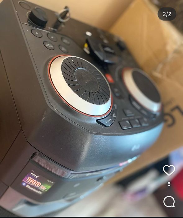 Продам музыкальный центр LG