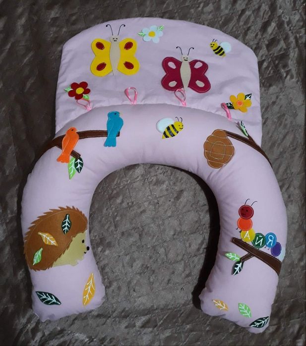 Ръчно изработени бебешки активни възглавници