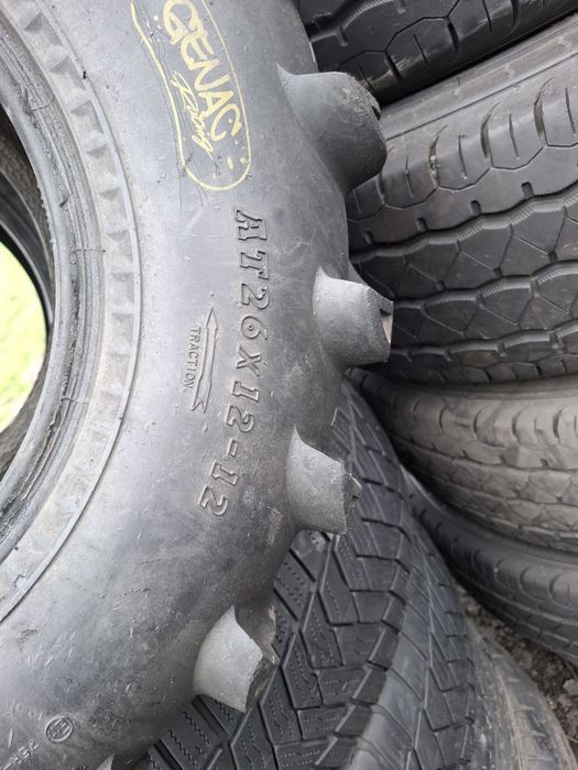 Vand 2 anvelope atv AT 26×13-12 bune fara defecte