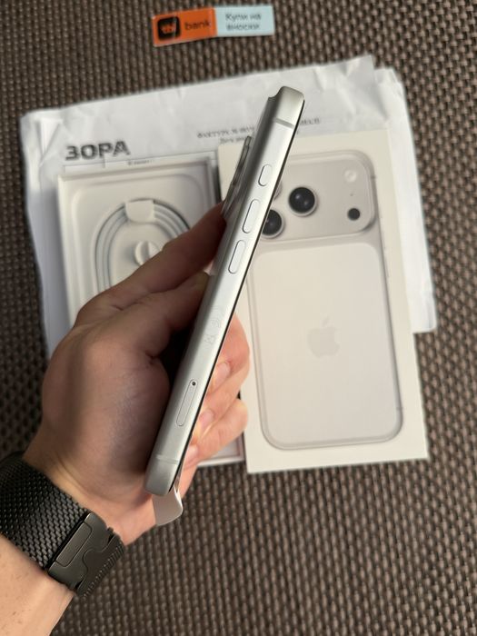 КАТО НОВ! iPhone 17 Pro Silver• 24М ГАРАНЦИЯ! 256GB