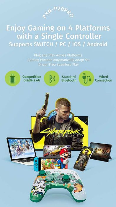 Игровой пульт Беспроводной геймпад Pxn P20 Bluetooth