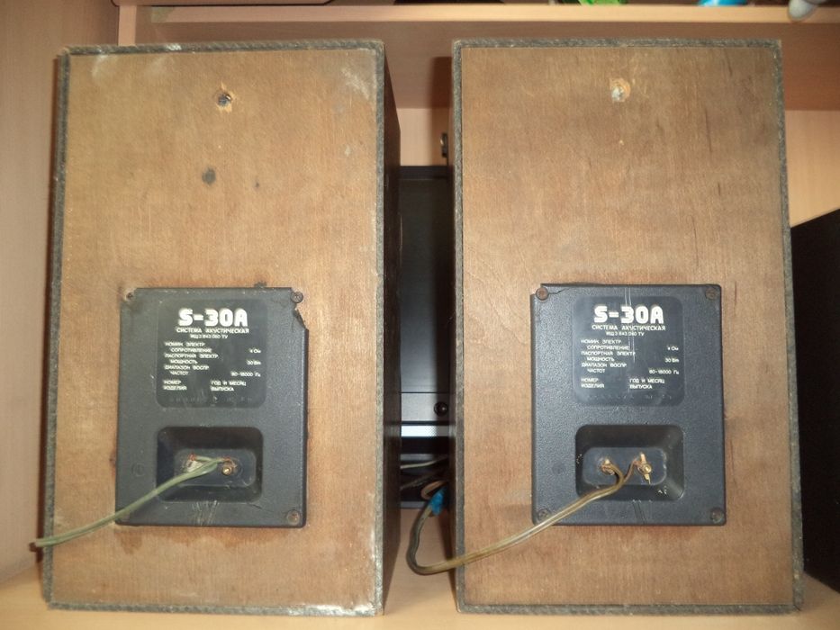 две колонки разиотехника s30a