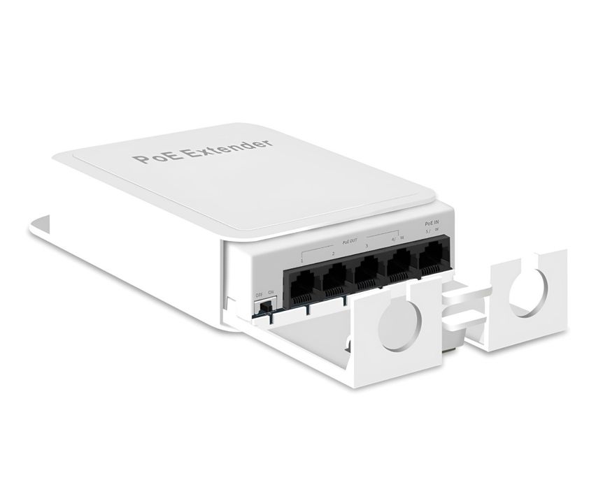 POE Репитер для видеонаблюдения PoE Extender  1 /4