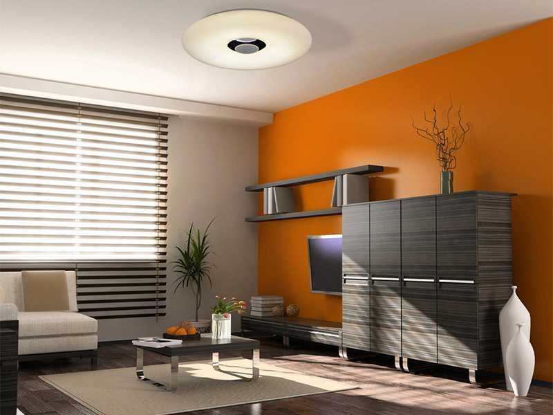 НОВ! Led плафон с Bluetooth тонколона,Лампа