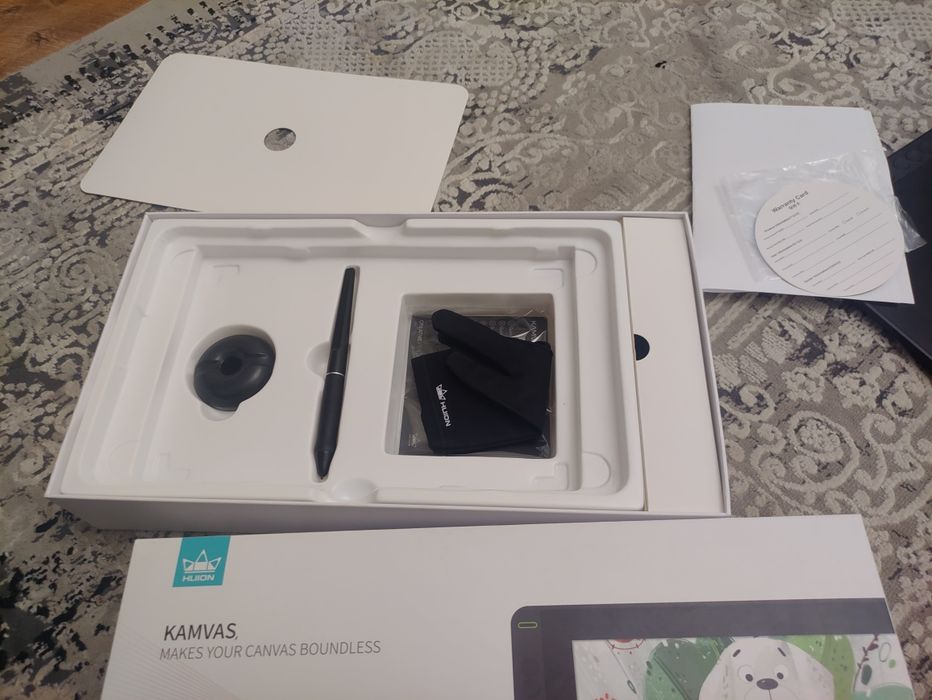 huion kamvas 12 графический планшет