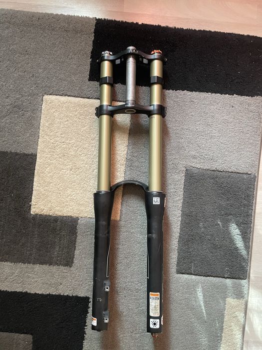 Vand Furca Marzocchi 380 C2R2 Titanium 26/27.5 + Pipa Truvativ