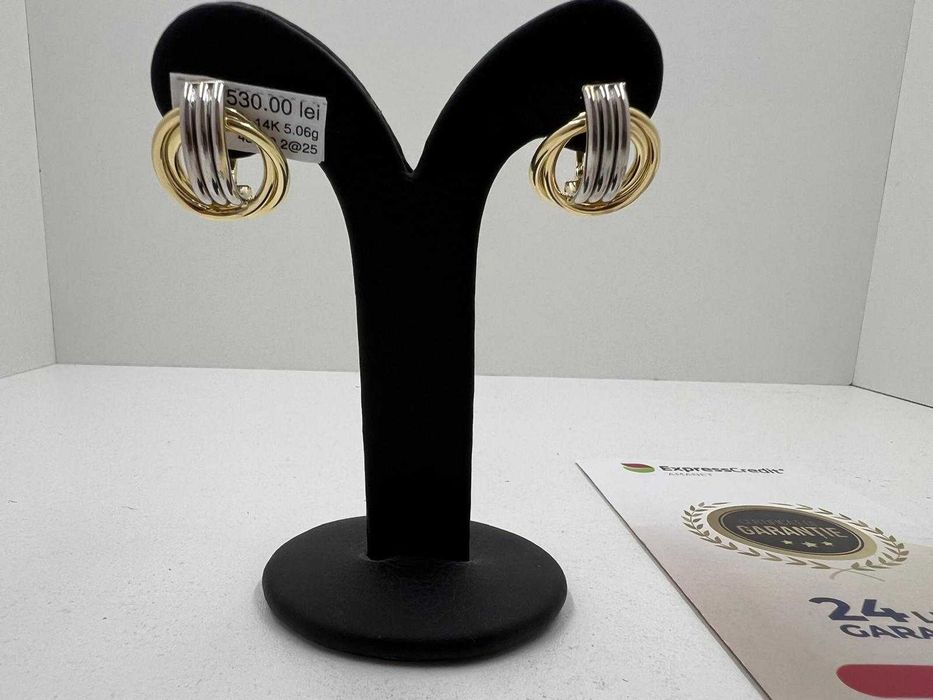 Cercei Aur 14K 5.06g (AG25 Belvedere B.43700.2) Garantie 2 ani!