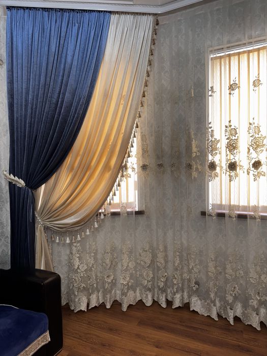 Перде штор сарыағаш